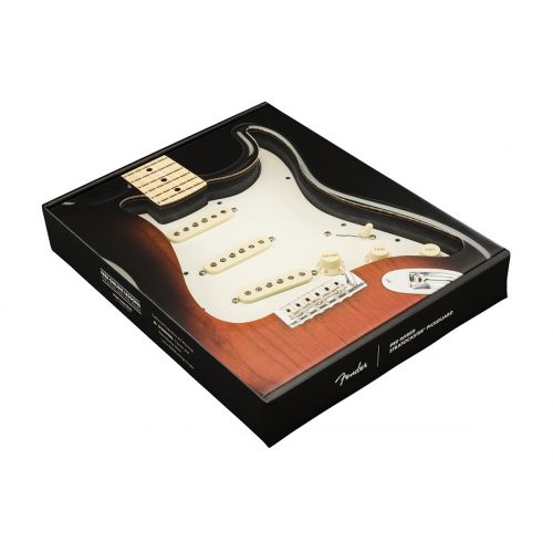Пикгард со звукоснимателями FENDER PRE-WIRED STRAT PICKGUARD ORIGINAL '57/'62 SSS PARCHENT